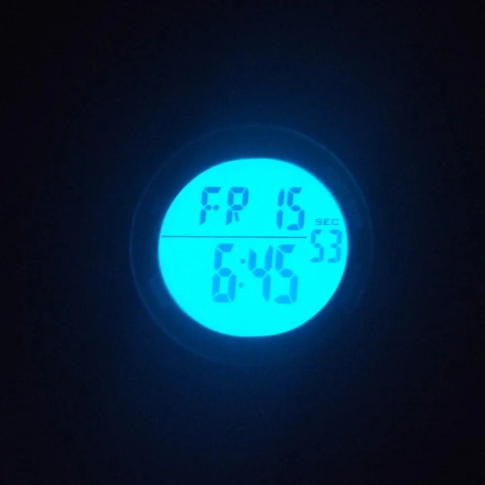 Vintage 2010 Timex Indiglo 33mm Mens Quartz‎ Digital Field Watch New Nato Strap
